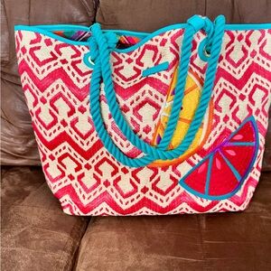 Vera Bradley Summer Beach Tote Bag (BN)